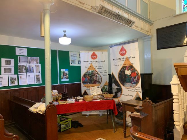 HHI display in Castle Street URC