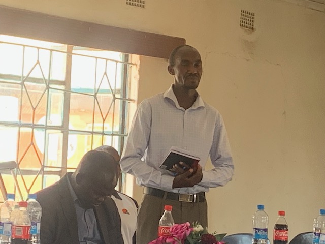 Muumba Head Teacher Mr Bblika