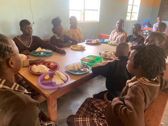 Nanga School dining room