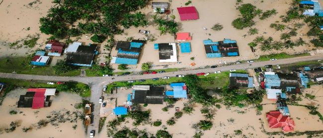 Cholera floods