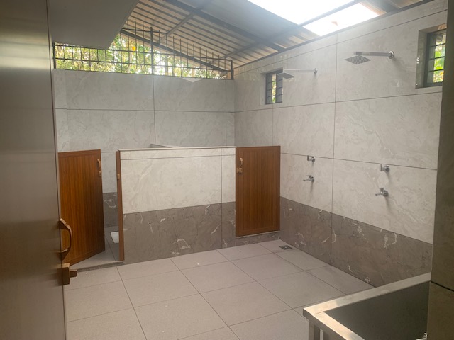 New ablutions facilities Thanal House