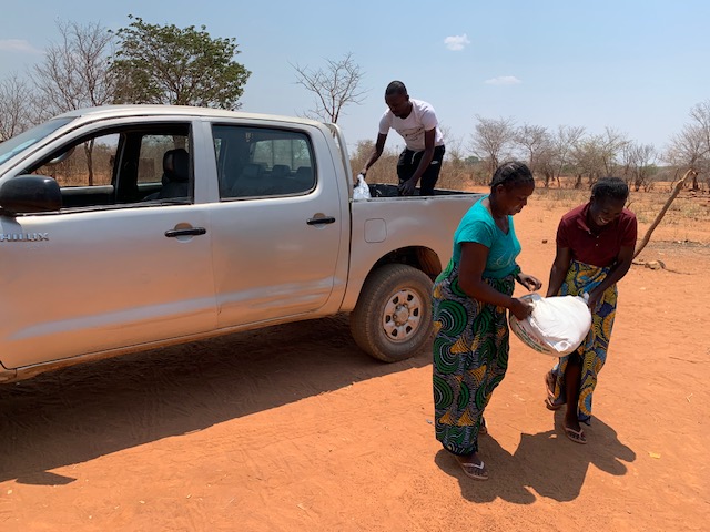 Food support given to Florida and her family