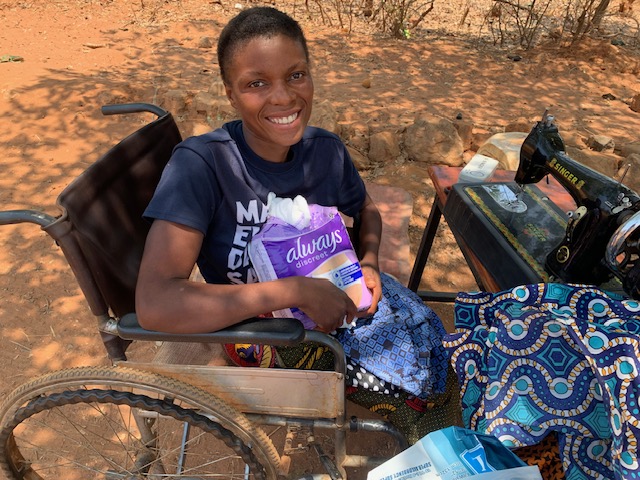 Forida receiving necessary ladies pads